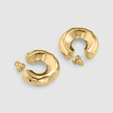 Oroton Aurie Hoops | Gold