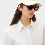 Oroton Logo Cap | Antique White (PRE-ORDER)