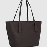 Oroton Alba Tote Pebble | Dark Chocolate (PRE-ORDER)