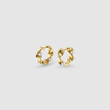 Oroton Felicity Huggies | Pearl/Gold