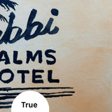 Sabbi The Palms Hotel Long Sleeve Tee | Pastel Peach (PRE-ORDER)