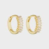 Porter Gemini Huggies | Gold/Clear
