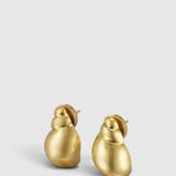 Oroton Maurie Shell Stud Earring | Worn Gold (PRE-ORDER)
