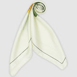 Oroton Botanical Daisy Scarf | Cream (PRE-ORDER)
