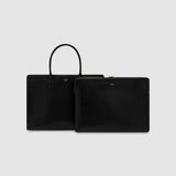 Oroton Muse 15" Worker Tote | Black (PRE-ORDER)