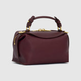 Oroton Mica Mini Bowler | Currant