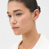 Oroton Wicker Huggies | Gold