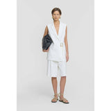 Viktoria & Woods Renowned Sleeveless Blazer | Ivory