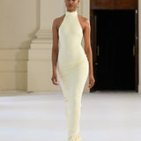 Effie Kats Rhi Gown | Lemon (PRE-ORDER)