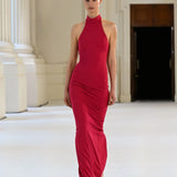 Effie Kats Rhi Gown | Raspberry (PRE-ORDER)