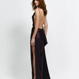 Effie Kats Ricardo Gown | Chocolate
