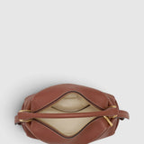 Oroton Lewis Day Bag Smooth | Chestnut (PRE-ORDER)