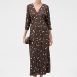 Oroton Mini Daisy Day Dress | Milk Chocolate (PRE-ORDER)