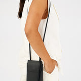 Oroton Margot Phone Crossbody | Black
