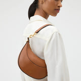 Oroton Florence Small Shoulder Bag | Cognac