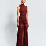 Effie Kats Roza Maxi Dress | Rust (PRE-ORDER)