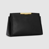 Oroton Miriam Crackle Day Bag | Dark Chocolate