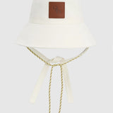 Oroton Nell Bucket Hat | Antique White