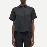 Samsoe Samsoe Mina Short Sleeve Shirt | Black