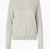 Samsoe Samsoe Boston O-Neck | Overcast Melange (PRE-ORDER)