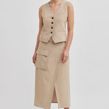 Second Female Felice Skirt | Roasted Cashew