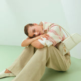 Oroton Louisa Shoulder Bag | Clotted Cream