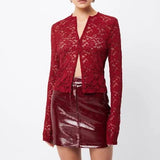 Mossman Fervour Cardigan | Crimson