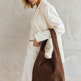 Vestirsi Sienna Suede Hobo 2.0 | Dark Chocolate
