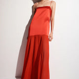 Shona Joy Moraya Dropped Waist Maxi Dress | Chilli