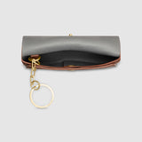 Oroton Margot Keyring Pouch | Whiskey