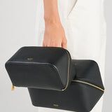 Oroton Fife Medium Beauty Case | Black
