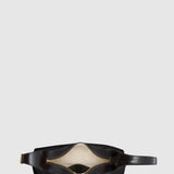 Oroton Cinder Mini Baguette Crackle | Dark Chocolate (PRE-ORDER)