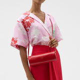 Oroton Romy Barrel Bag | Market Red (PRE-ORDER)