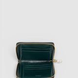 Oroton Ophelia Medium Zip Around Wallet Crackle | Shade Green (PRE-ORDER)