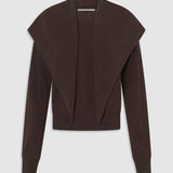 Oroton Scarf Knit | Dark Chocolate (PRE-ORDER)