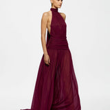 Effie Kats Verity Gown | Burgundy