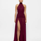 Effie Kats Verity Gown | Burgundy