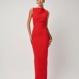 Effie Kats Verona Gown | Cherry Red