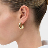 Oroton Aurie Hoops | Gold