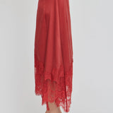 Third Form Visions Handkerchief Skirt | Crimson