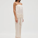 Third Form Visions Lace Strapless Top | Buttercream