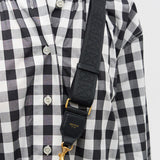 Oroton Logo Bag Strap | Black (PRE-ORDER)