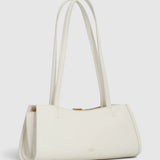 Oroton Millie Texture Baguette | Warm White