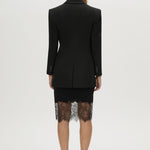 Cayana lace knit skirt