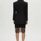 Cayana lace knit skirt