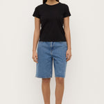 Indi Short Sleeve Tee Black