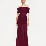 Effie Kats Windsor Gown | Burgundy