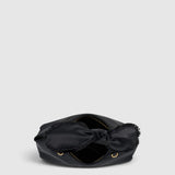 Oroton Myrtle Satin Mini Bag | Black (PRE-ORDER)