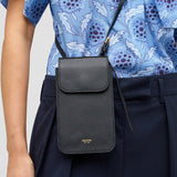 Oroton Margot Phone Crossbody | Black