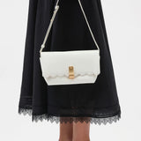 Oroton Etta Smooth Broidery | Warm White (PRE-ORDER)